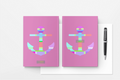 Anchor Kids Notebook - Pink, Nautical Theme, Journal for Girls | by Victory In Wellness